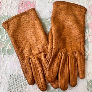 Genuine Leather Gloves Warm Leather Cara By Gates